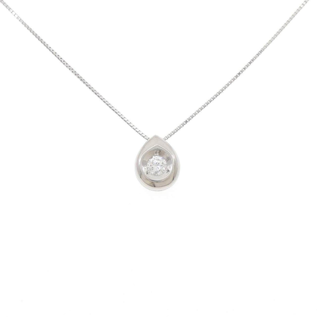 PT900/PT850 ダイヤモンド ネックレス 0.18CT