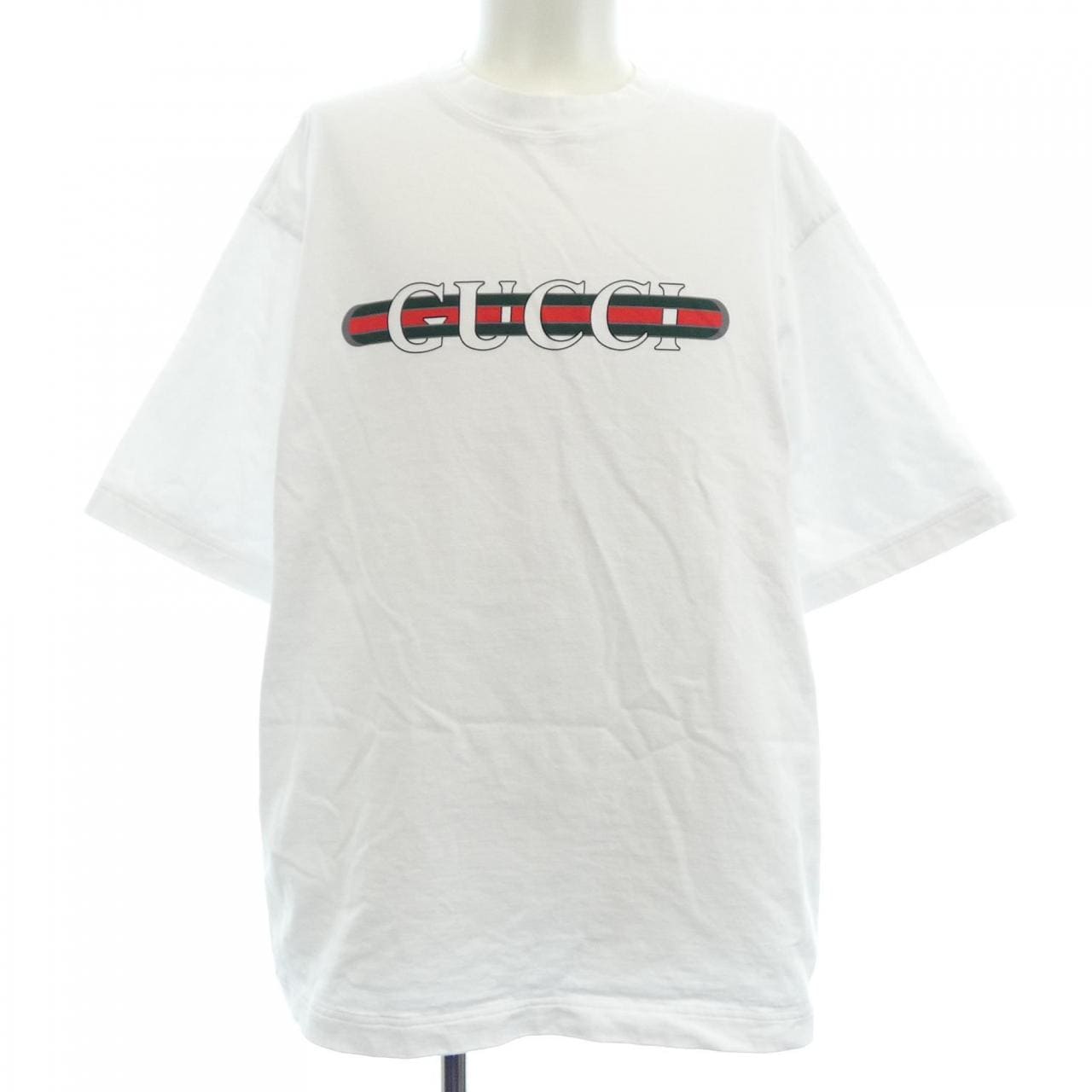 グッチ GUCCI GUCCIプリントコットンジャージーTシャツ 784361 XJGKB Tシャツ