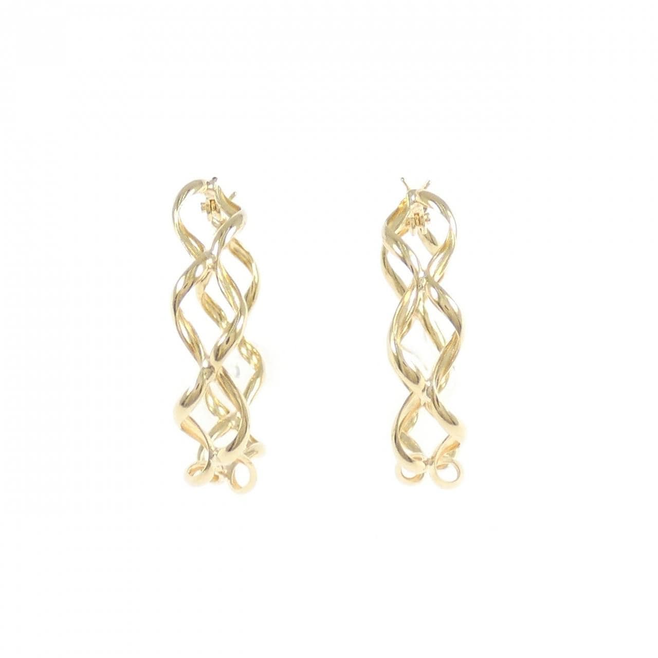 [新品] K18YG 耳环