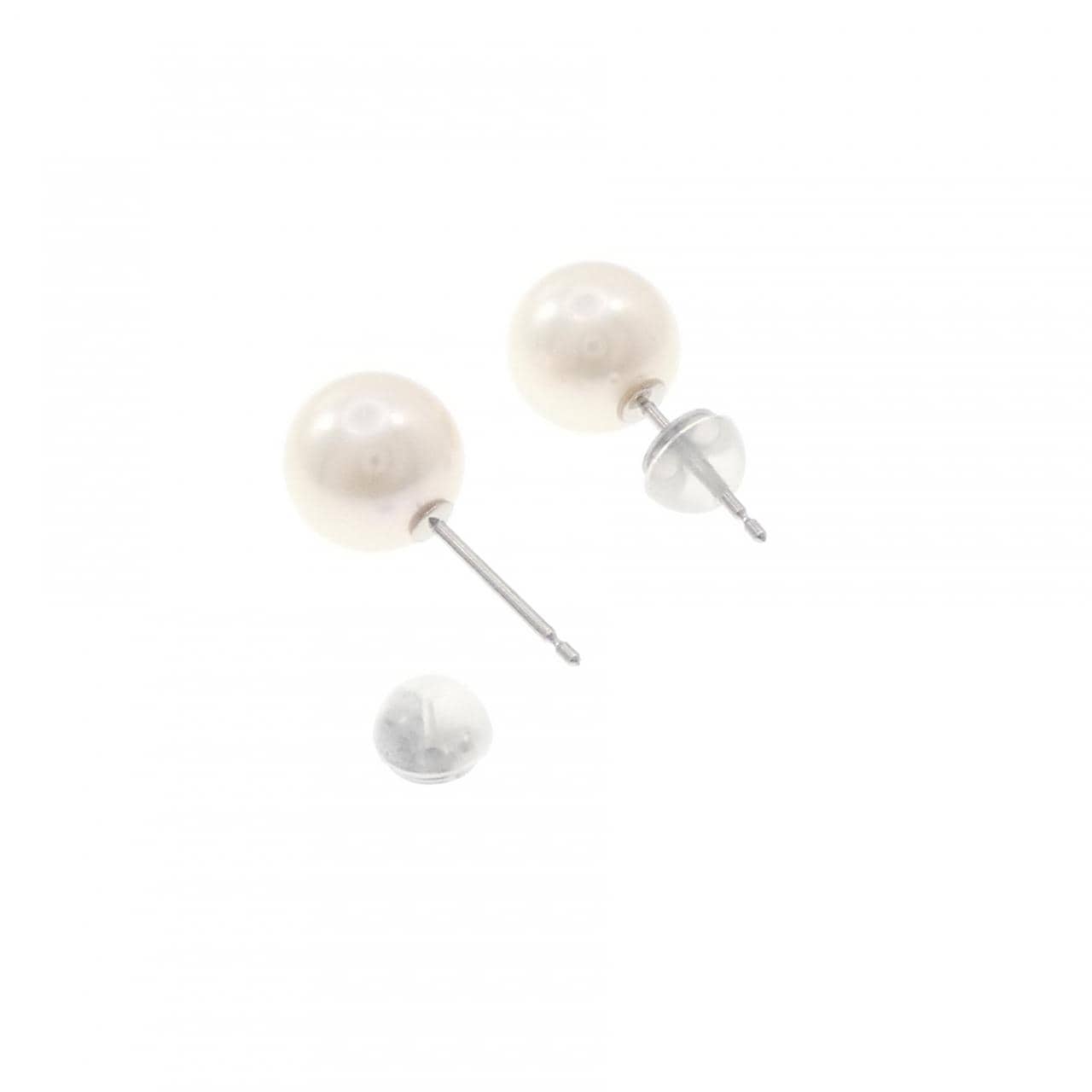 PT900 アコヤパール ピアス 8.6mm