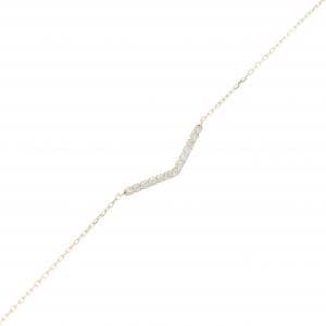 【リメイク】K10YG ダイヤモンド ブレスレット 0.18CT
