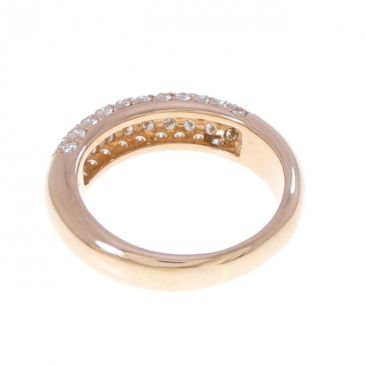 750PG ダイヤモンド リング 1.01CT