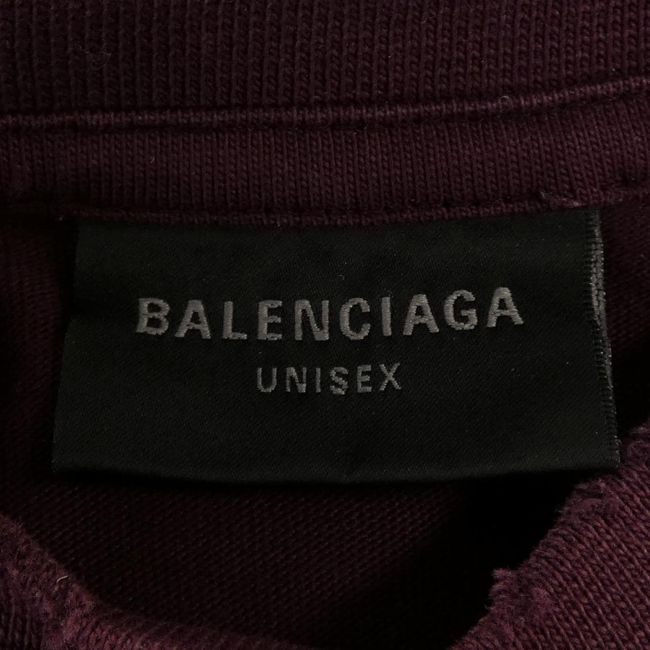 バレンシアガ BALENCIAGA TAPE TYPE Tシャツ ミディアムフィット 739784 TOVA9 UNISEX Tシャツ