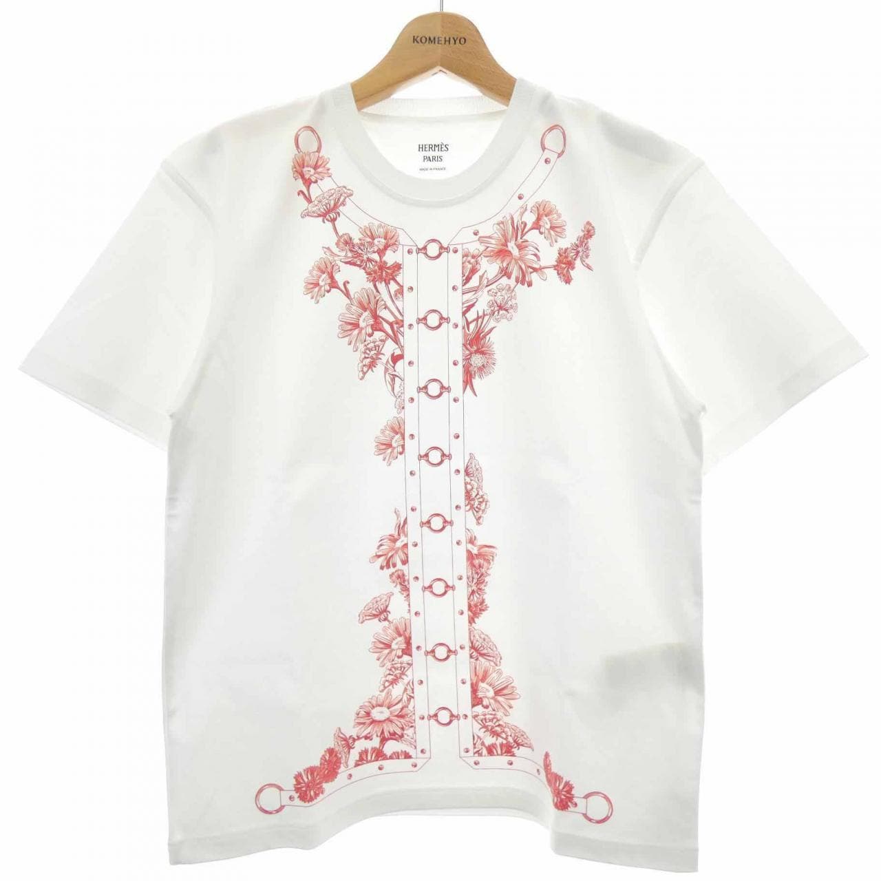 エルメス HERMES カルトゥッシュ 6E4620DC Tシャツ