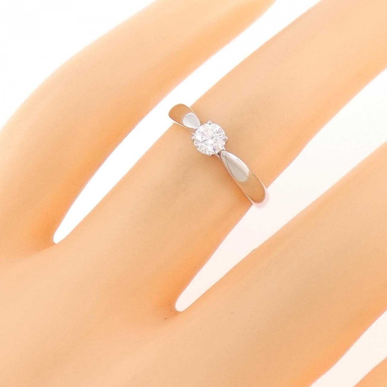 ティファニー ハーモニー リング 0.21CT H SI1 3EXT