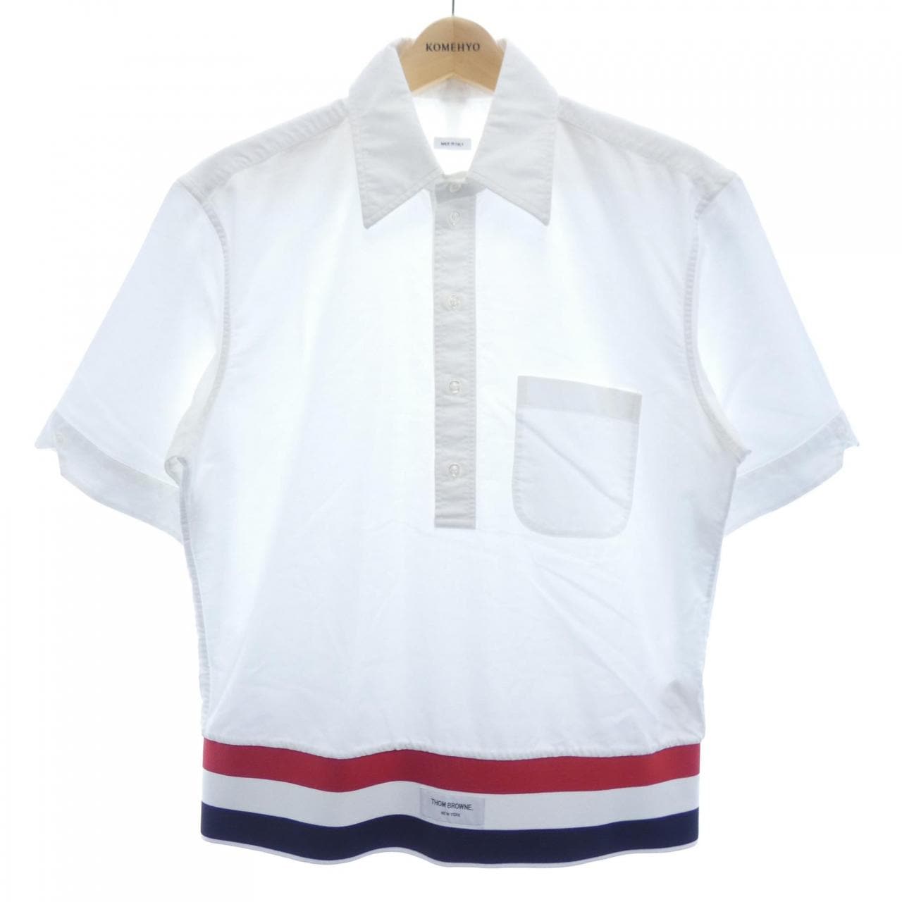 トムブラウン THOM BROWNE S/Sシャツ