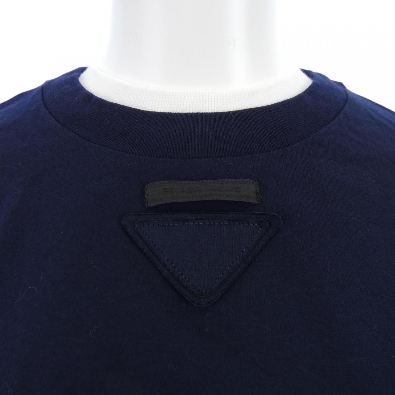プラダ PRADA ファブリックトライアングルロゴ 34668 S000 15ZG Tシャツ