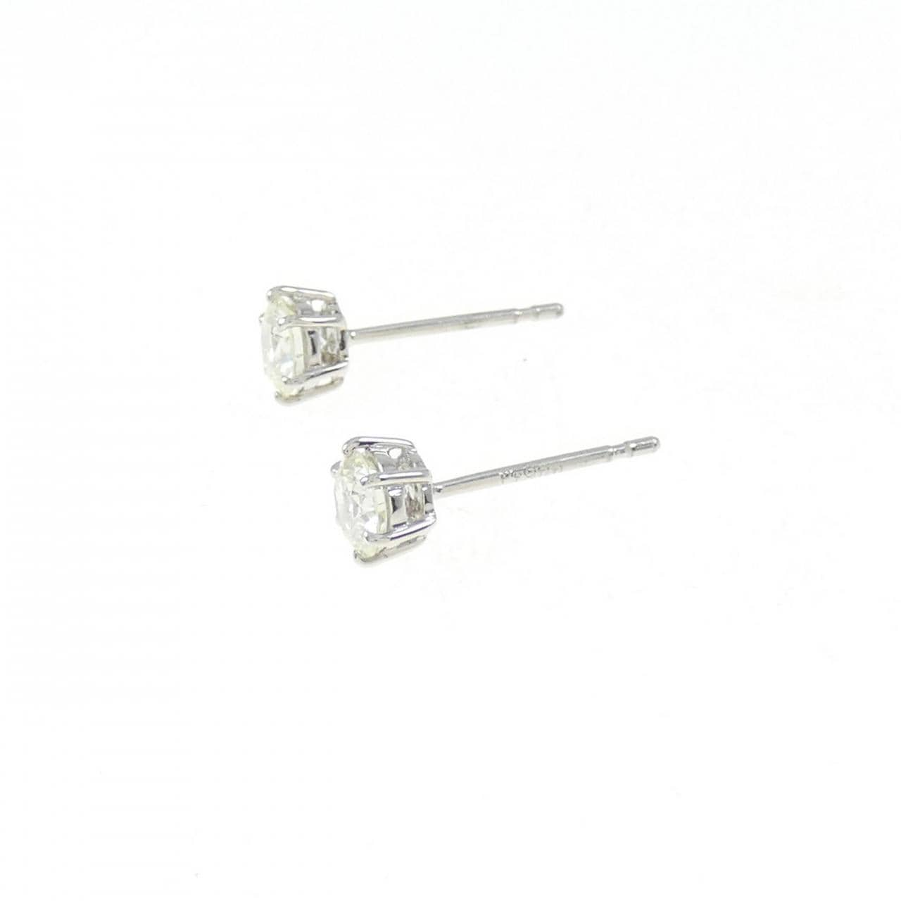 PT ダイヤモンド ピアス 0.270CT 0.270CT  L-M SI1 VG