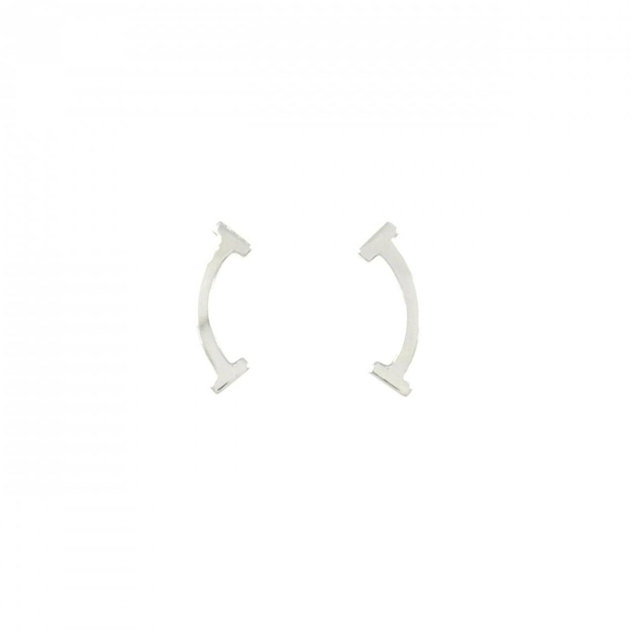 ティファニー Tスマイル ピアス