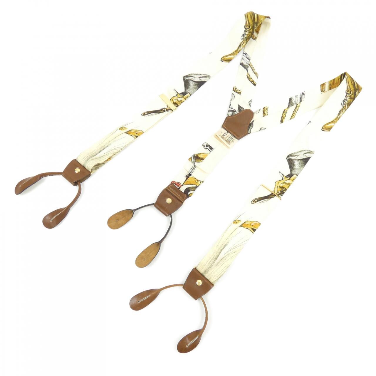 【ヴィンテージ】エルメス HERMES サスペンダー