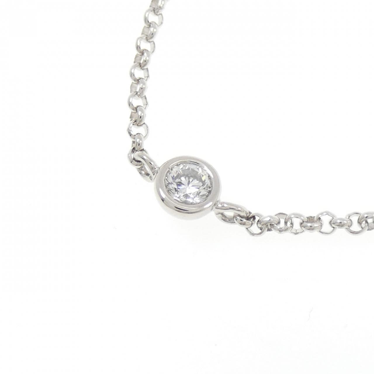 PT900/PT850 ダイヤモンド ネックレス 1.00CT