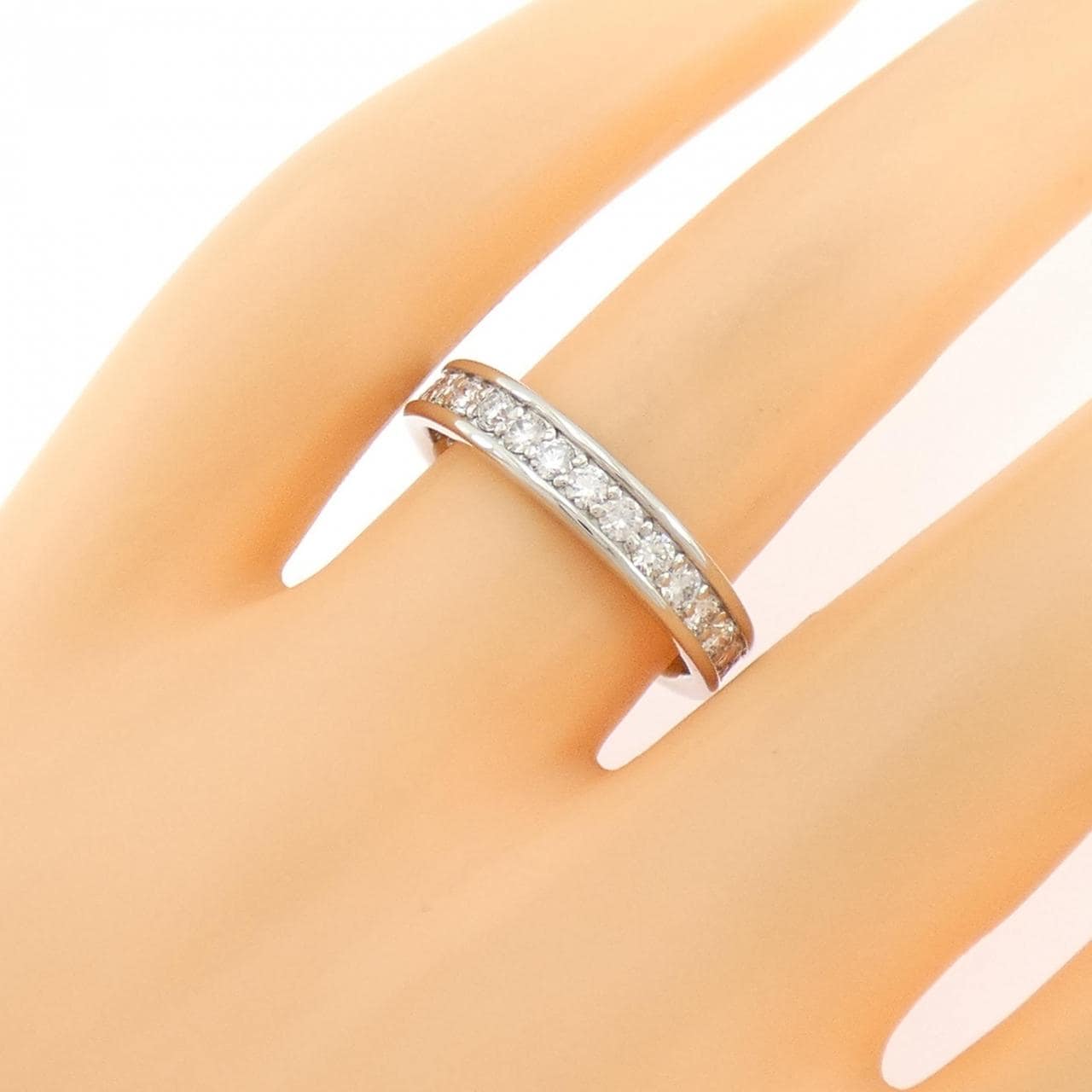 PT900 フルエタニティ ダイヤモンド リング 1.01CT