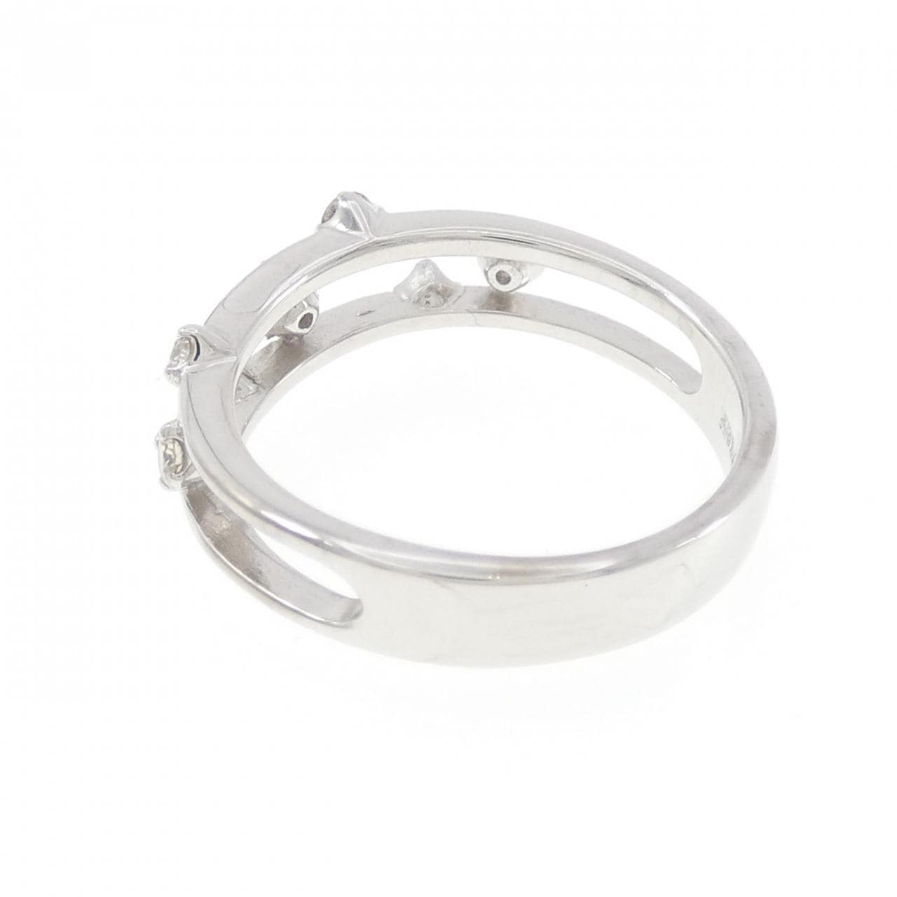 K18WG ダイヤモンド リング 0.25CT