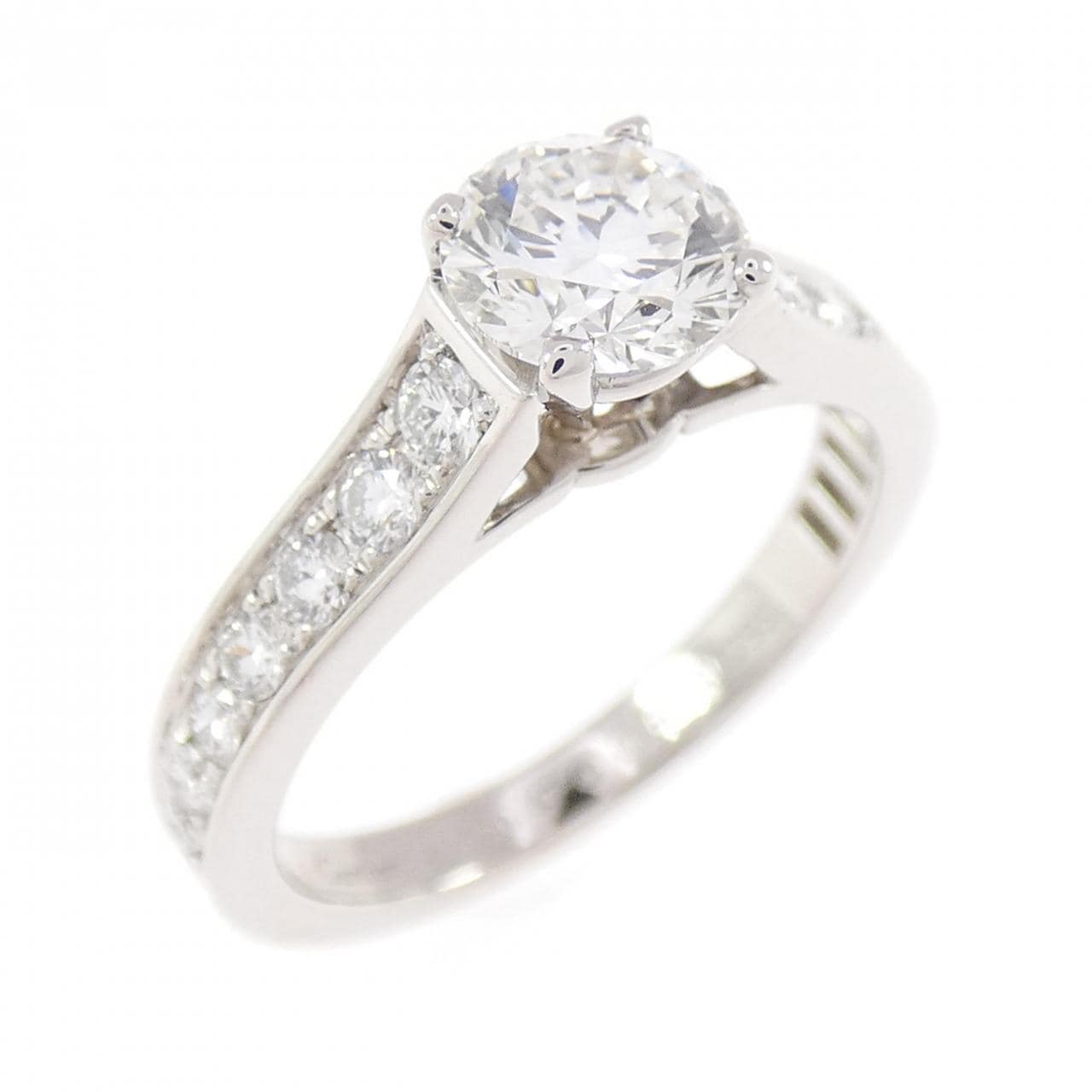 カルティエ 1895 ソリテール リング 0.60CT H VVS1 EXT