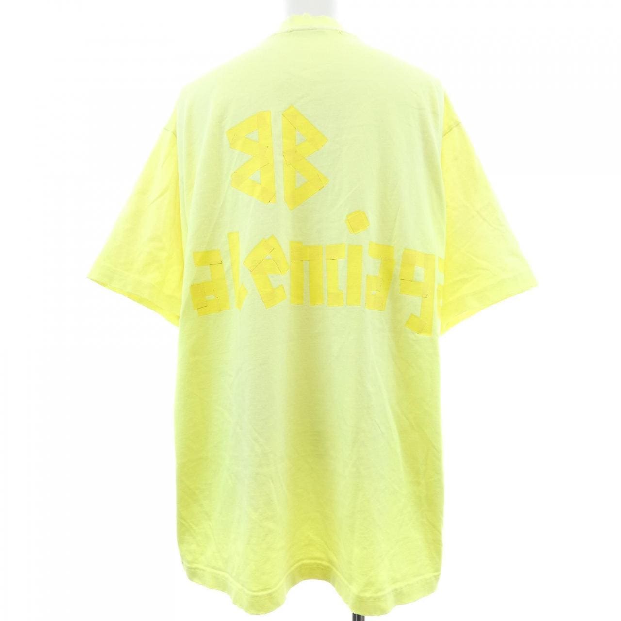 バレンシアガ BALENCIAGA TAPE TYPE Tシャツ ミディアムフィット 739784 TOVA9 UNISEX Tシャツ