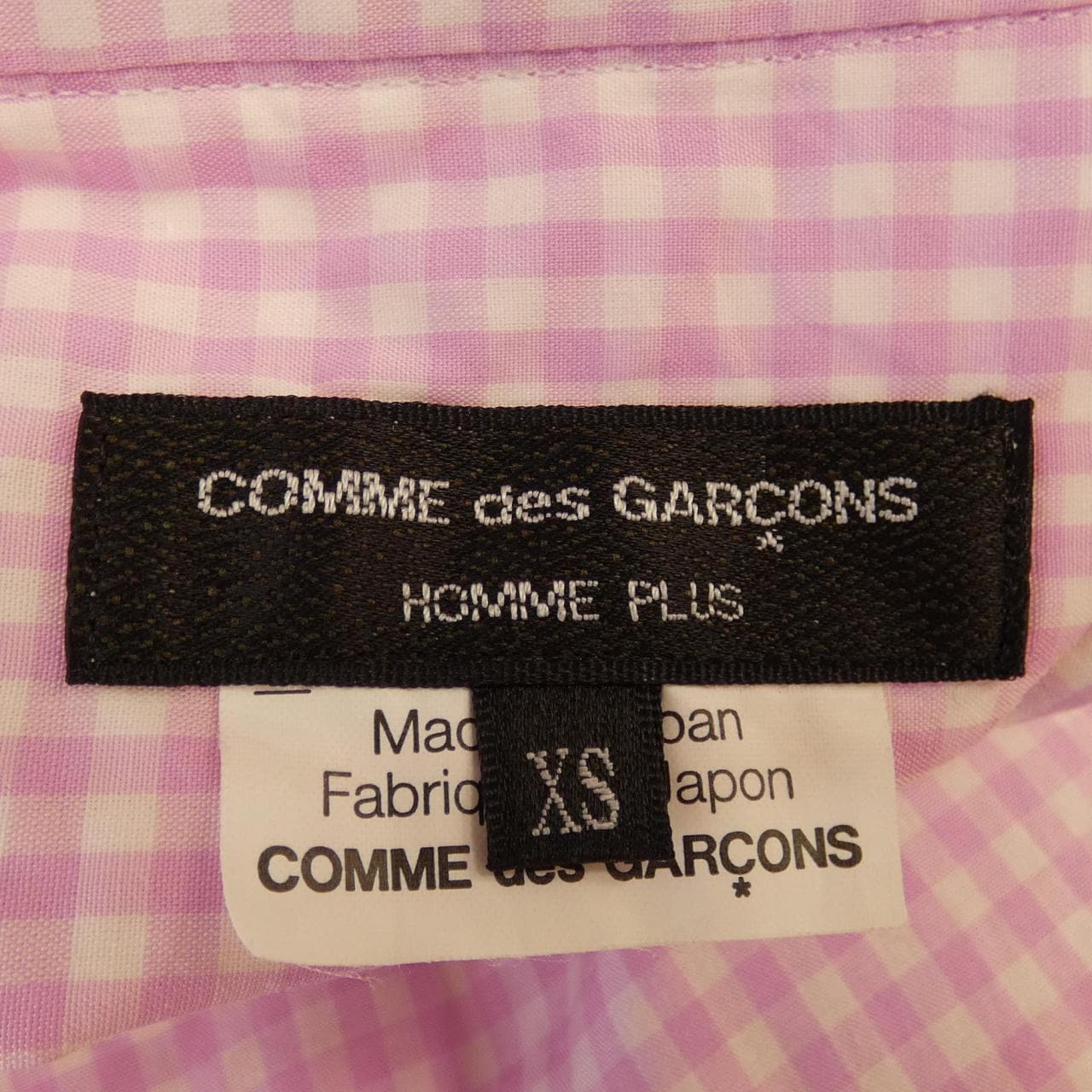 COMDEGALSONU PURUS GARCONS HOMME plus衬衫