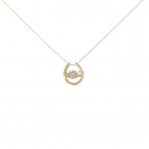 K18YG ダイヤモンド ネックレス 0.10CT