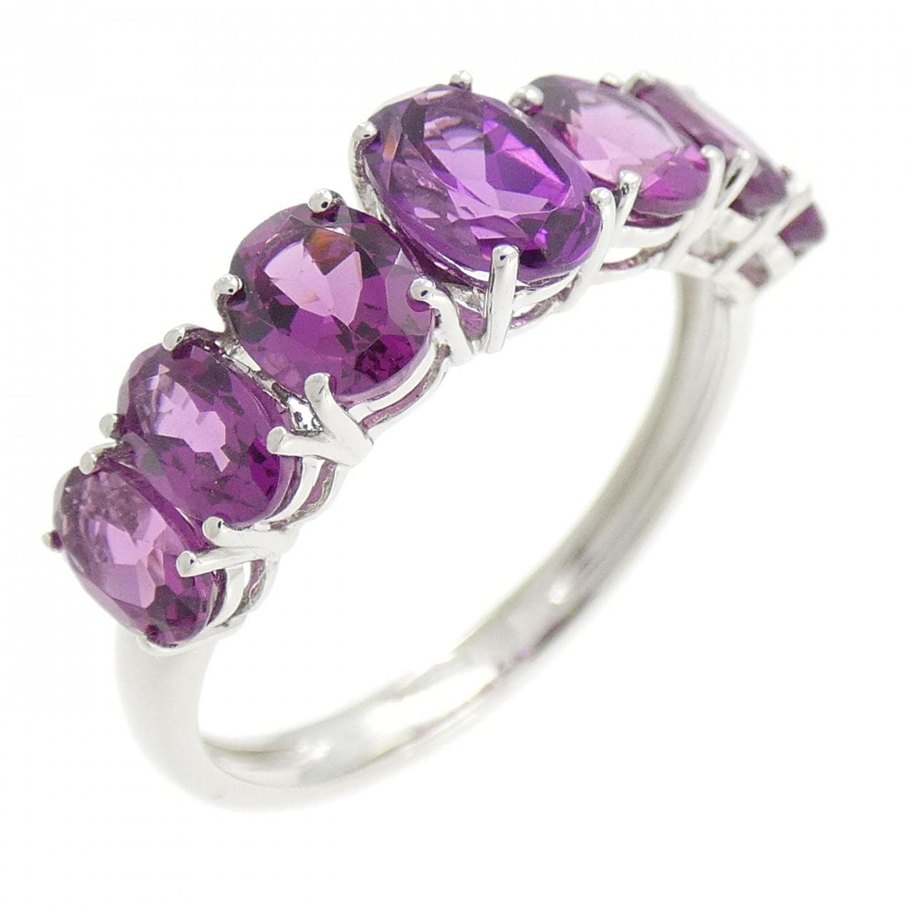 PT950 ガーネット リング 2.10CT