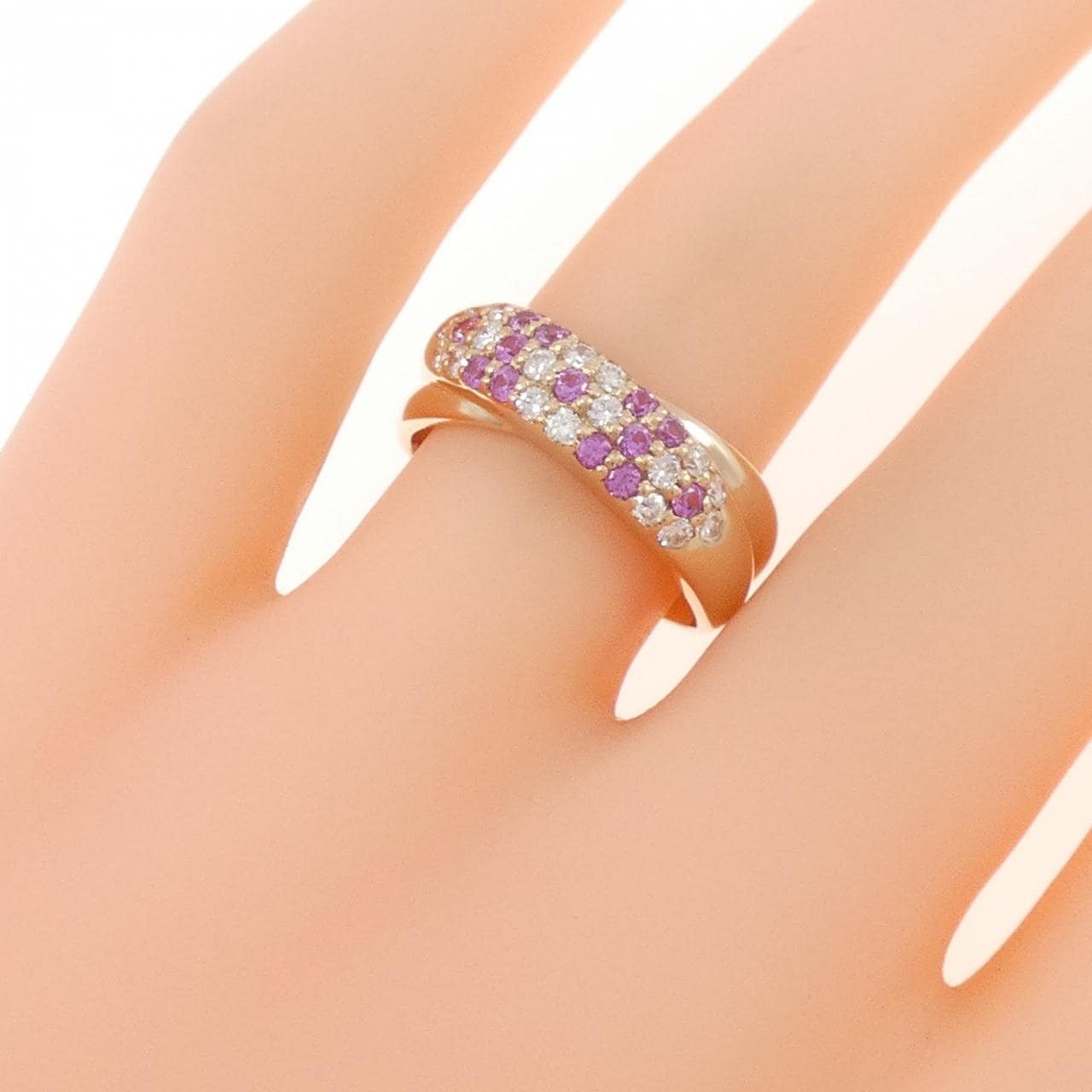 ポンテヴェキオ フラワー リング 0.29CT