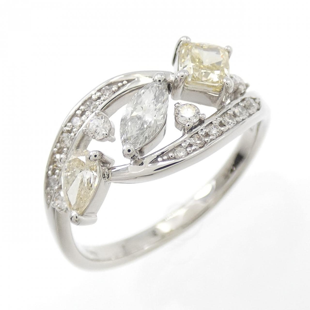 【新品】PT950 ダイヤモンド リング 0.81CT