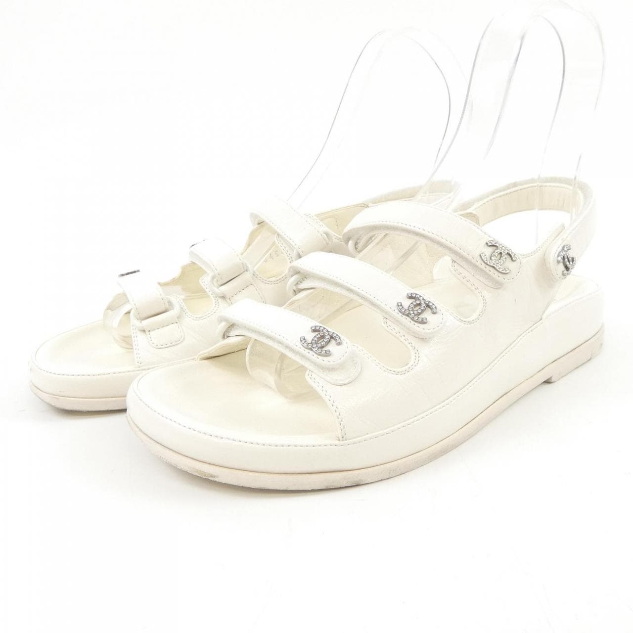 シャネル CHANEL G45628B16403 サンダル