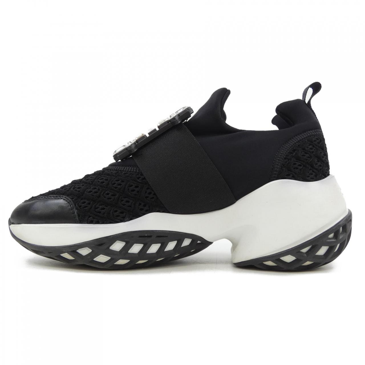 ロジェヴィヴィエ ROGER VIVIER ヴィヴ ラン　ストラスバックル スニーカー