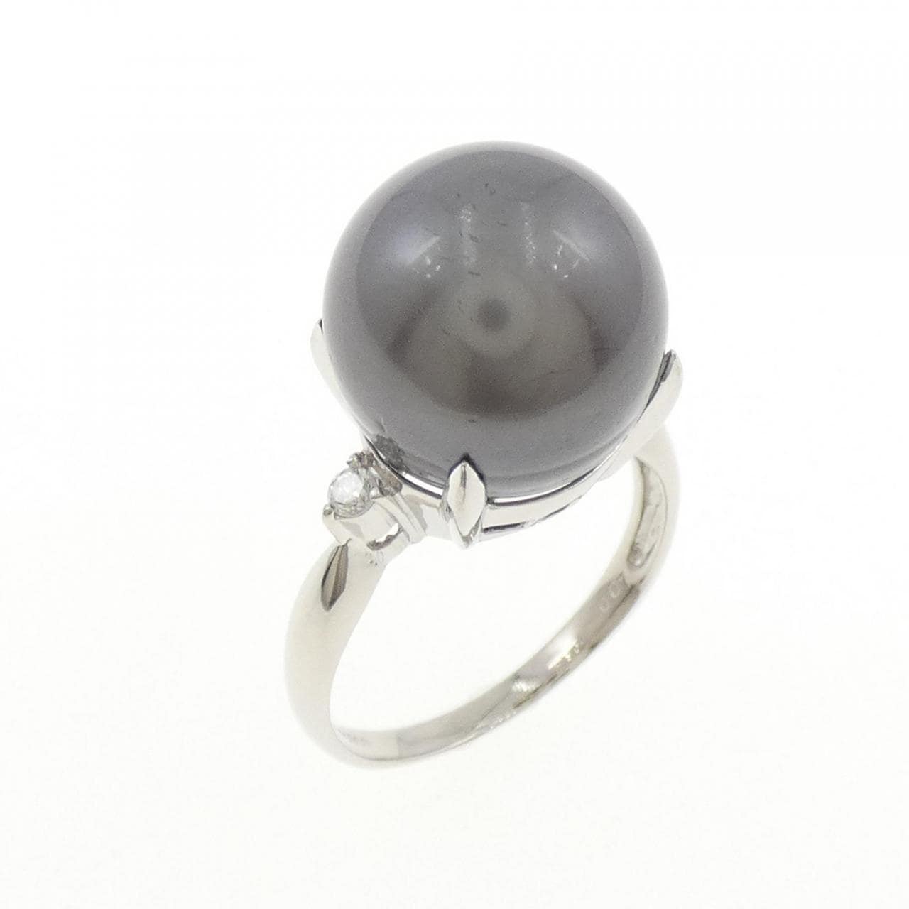 PT900 黒蝶パール リング 13.1mm