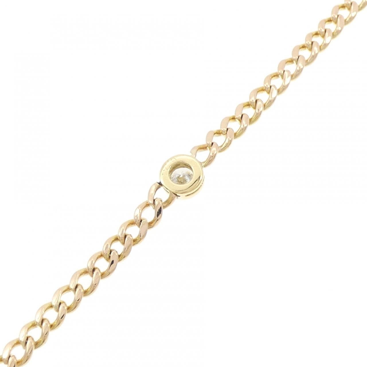 K18YG ダイヤモンド ブレスレット 0.24CT