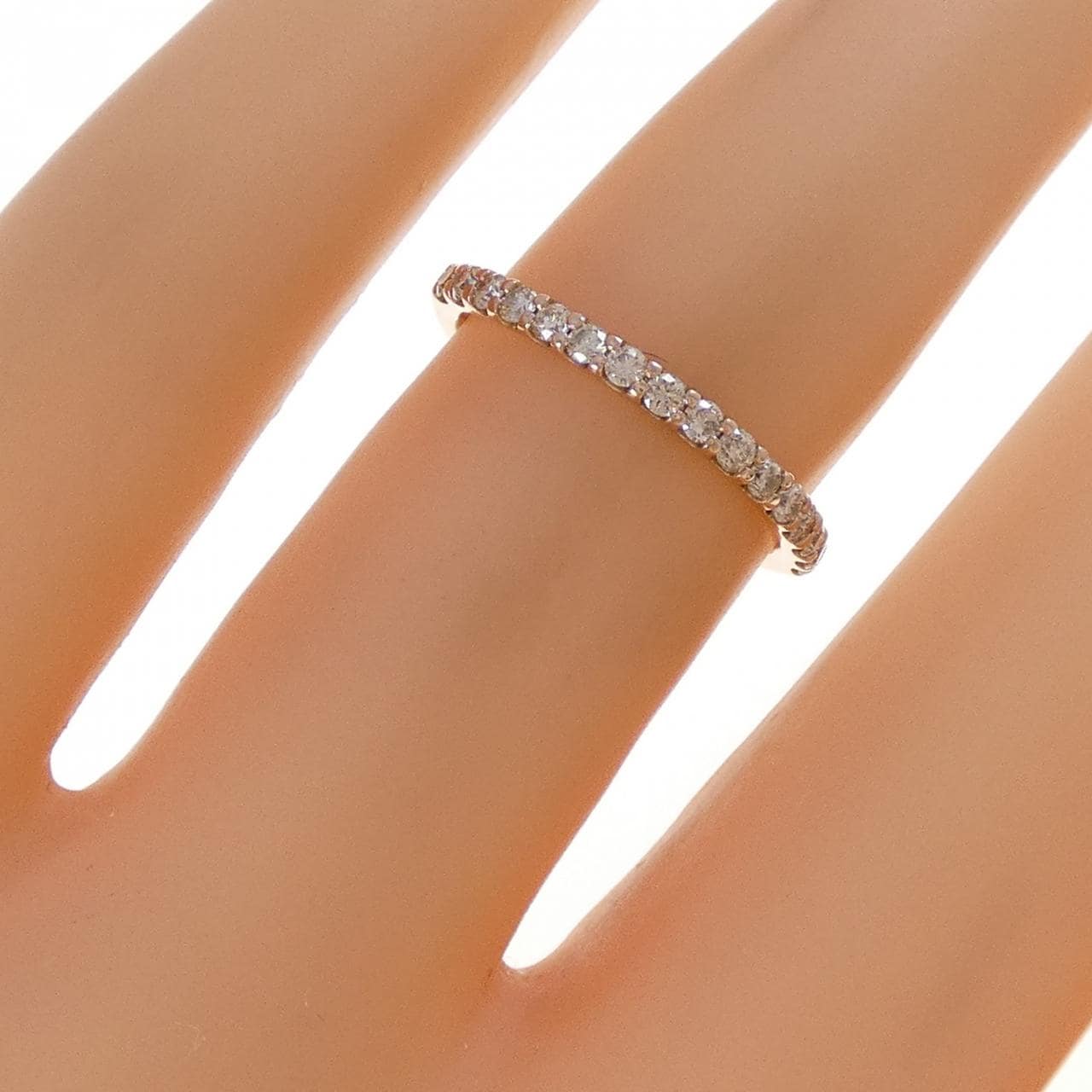 K18PG ダイヤモンド リング 0.22CT