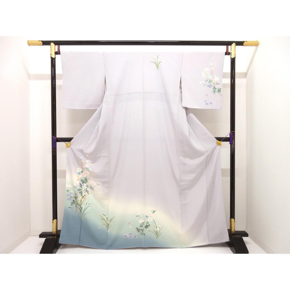 訪問着　友禅加工ボカシ染
