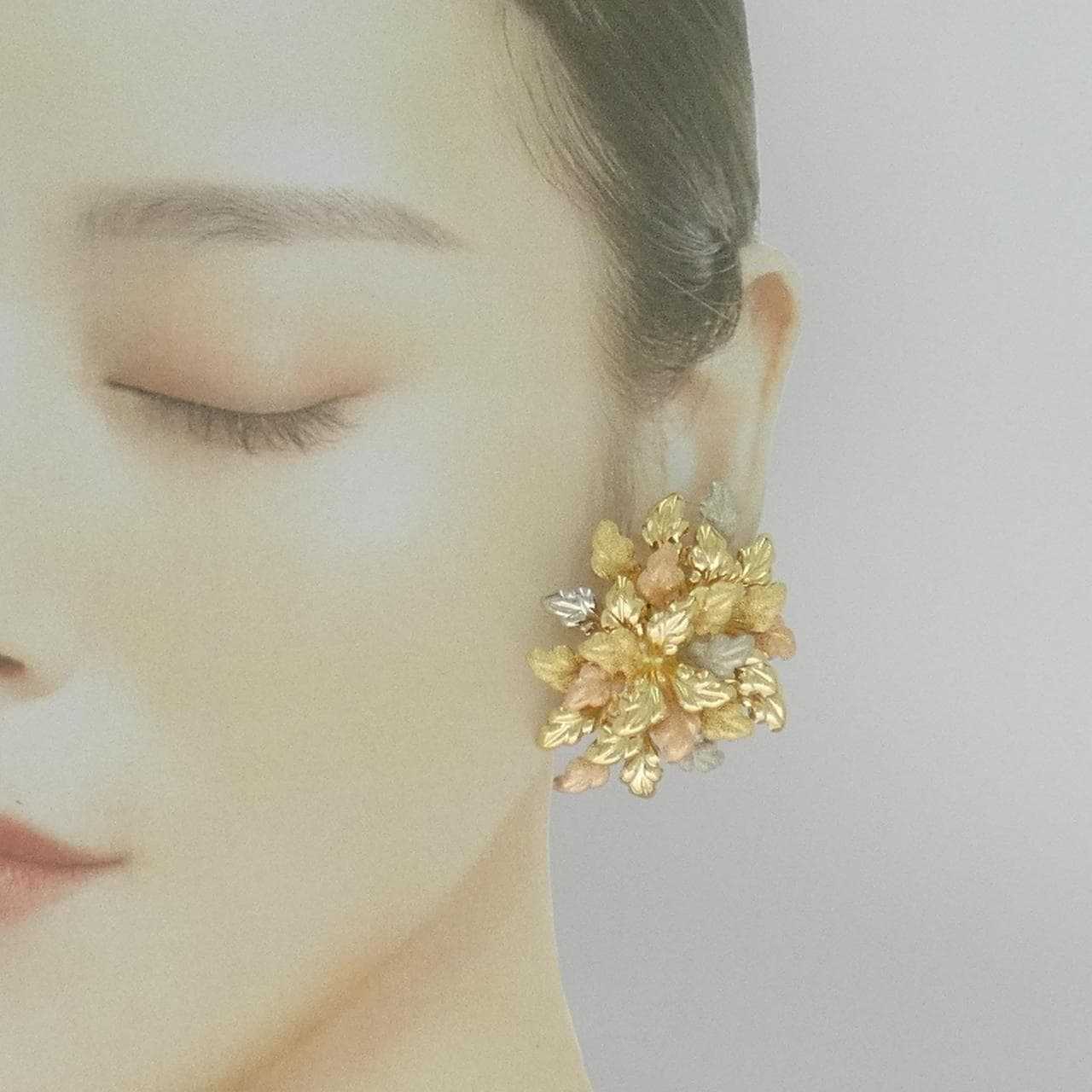 トレベール 750スリーカラー イヤリング