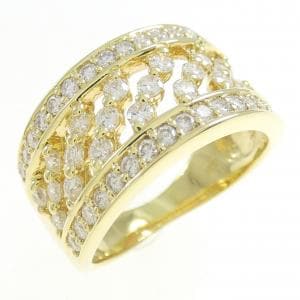K18YG ダイヤモンド リング 1.00CT