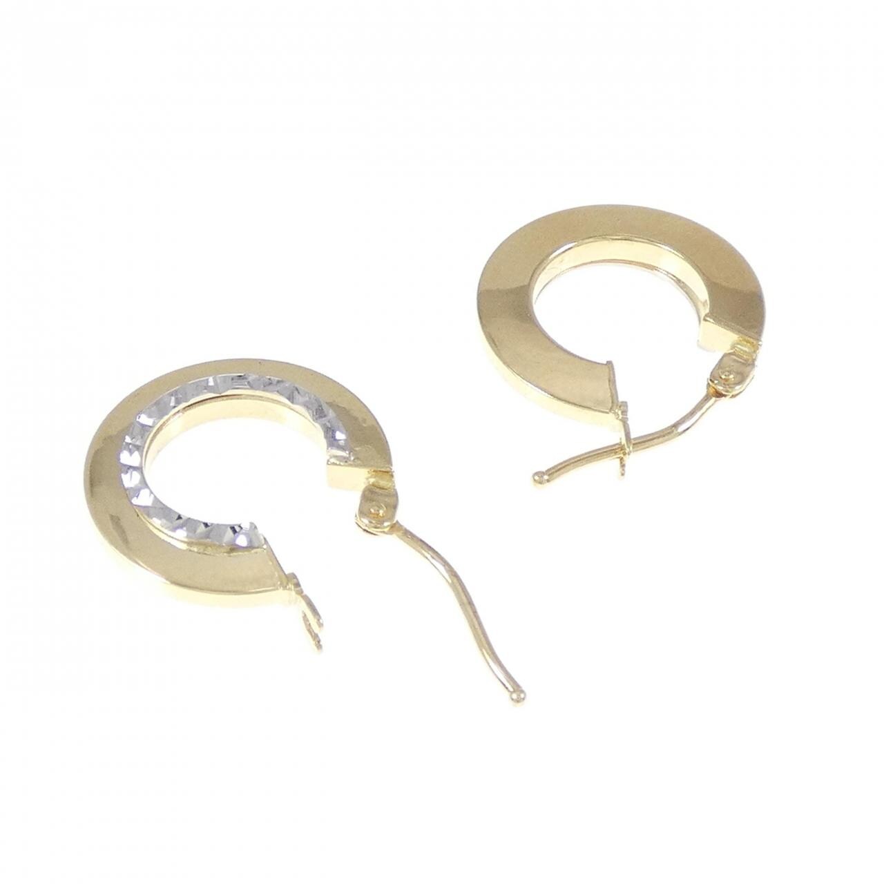 [BRAND NEW] 750YG/750WG earrings