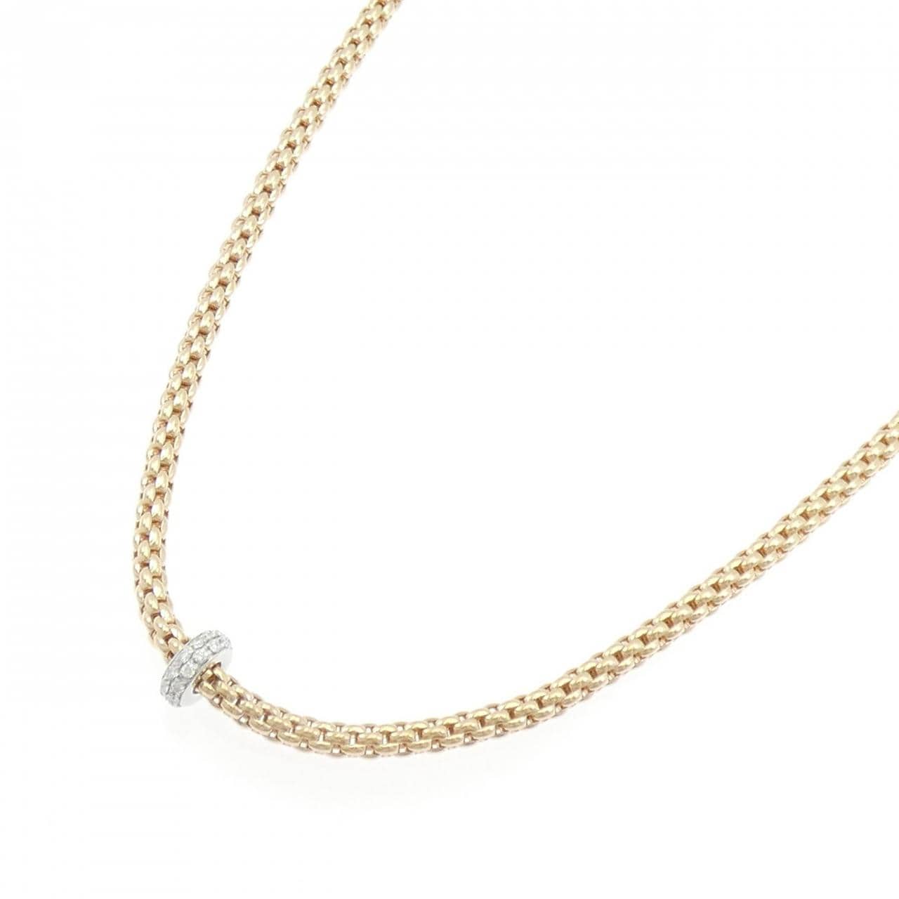 【新品】フォッペ プリマ ネックレス 0.18CT