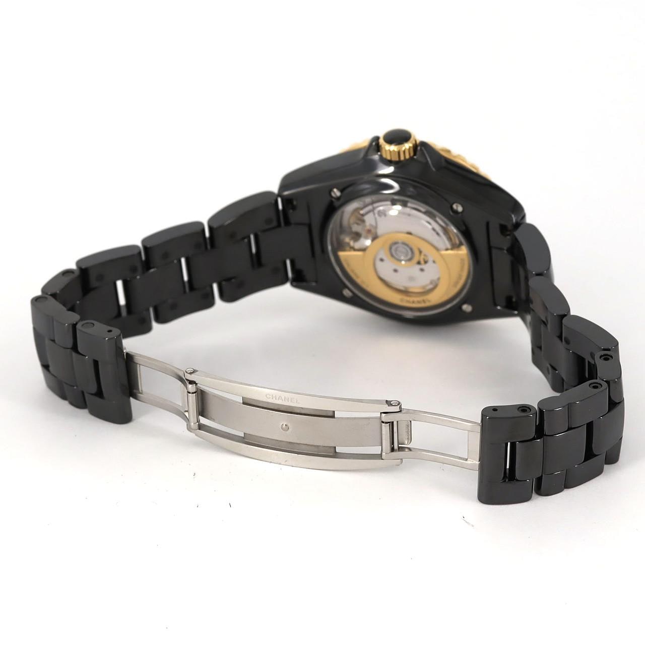 シャネル J12 キャリバー12.1 38mmセラミックxYG H9541 セラミックxYG 自動巻