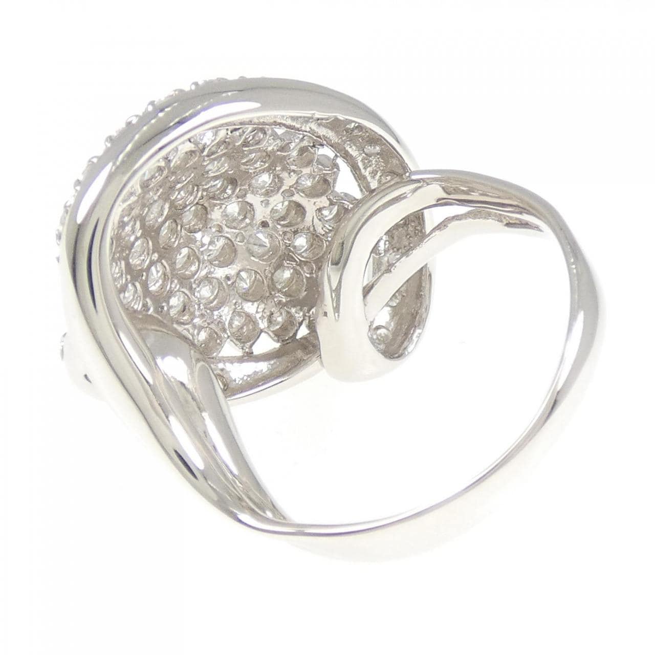 PT900 パヴェ ダイヤモンド リング 1.50CT