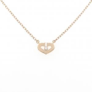 カルティエ Cハート スモール ネックレス