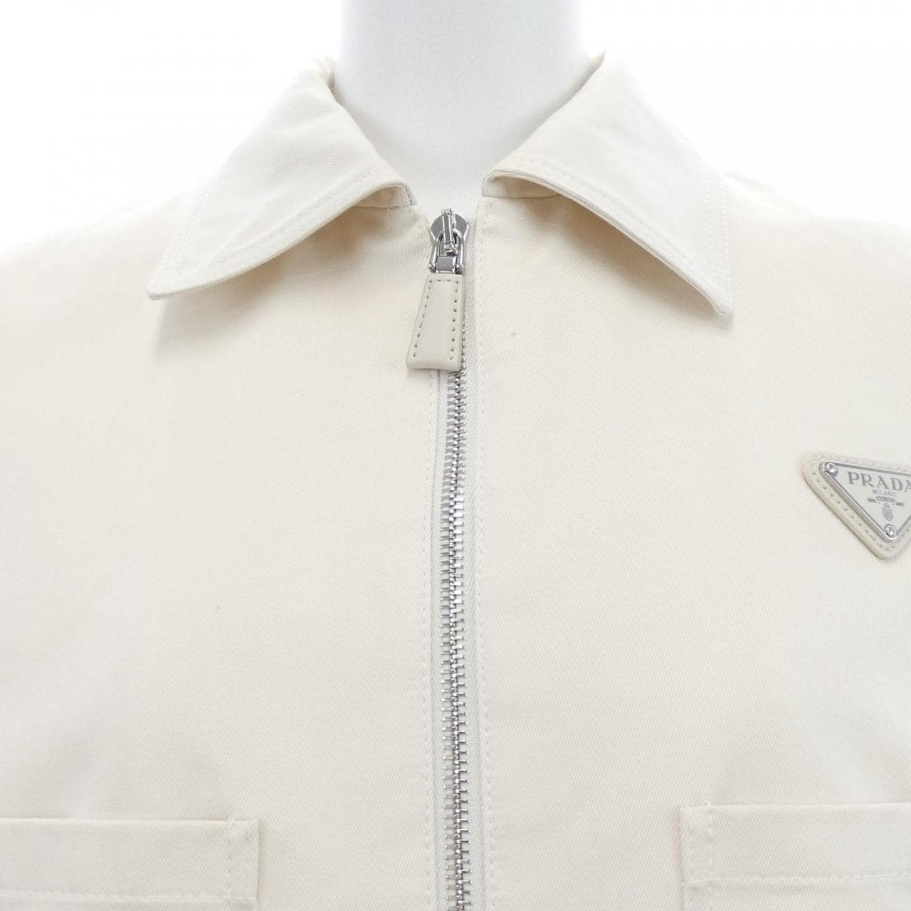 プラダ PRADA キャメルヘアブルゾンジャケット トライアングルロゴ P536O SOOO 10YP ジャケット