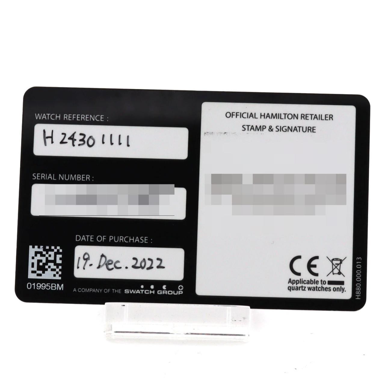【ノーメンテナンス還元価格】ハミルトン ベンチュラ GP H243010/H24301111 GP クォーツ