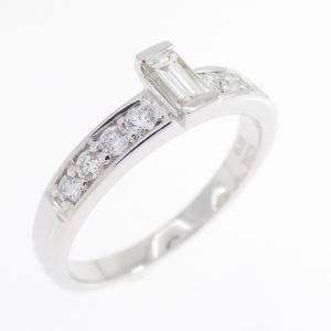 K18WG ダイヤモンド リング 0.18CT