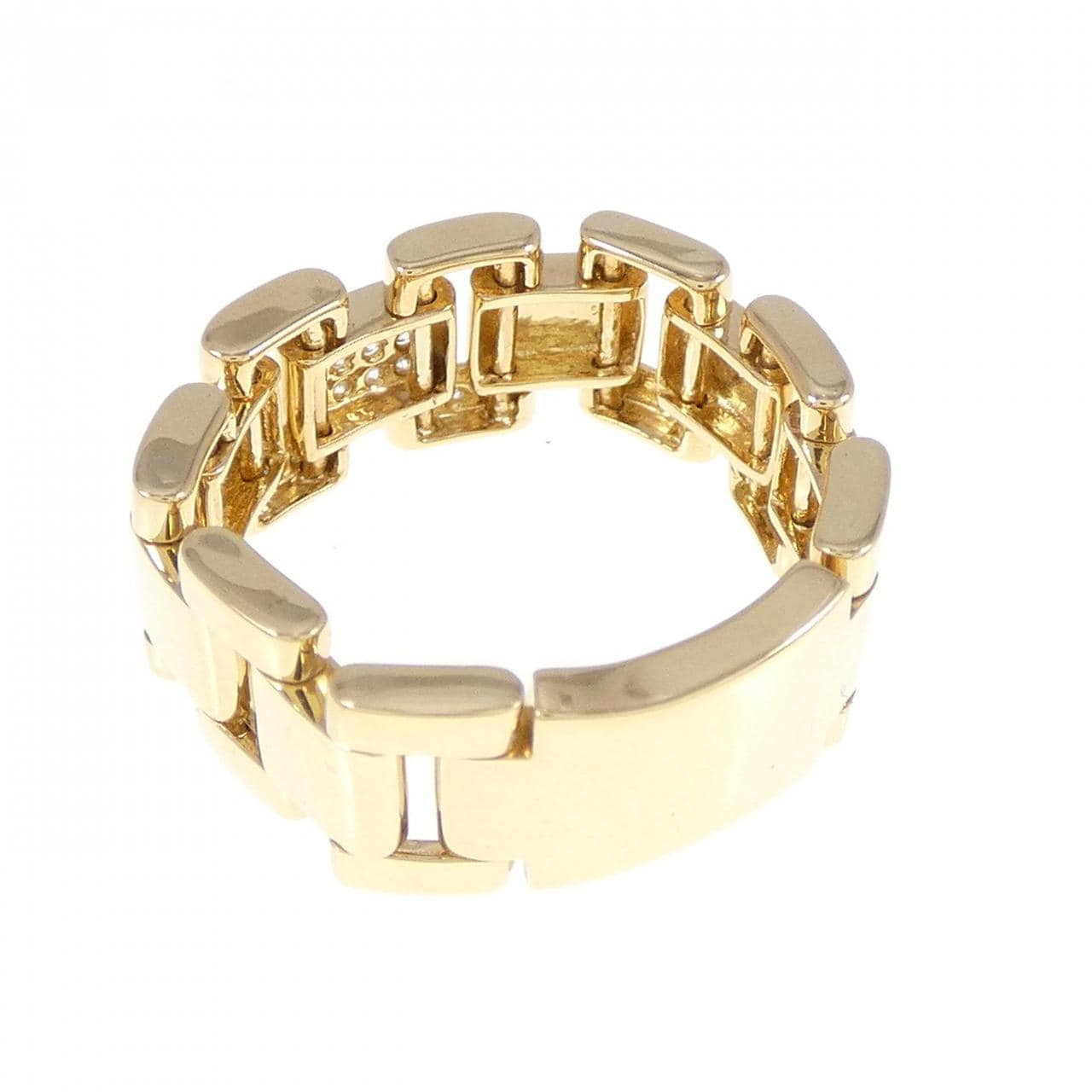 K18YG ダイヤモンド リング 0.10CT