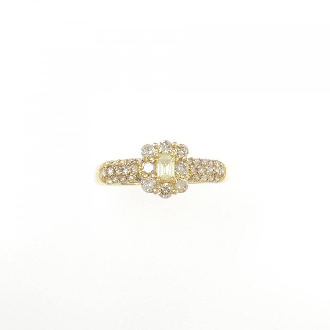 [BRAND NEW] K18YG Diamond ring 0.70CT