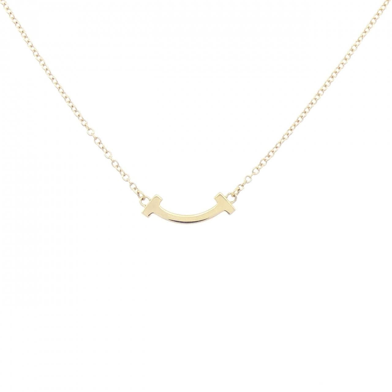 ティファニー Tスマイル ミニ ネックレス