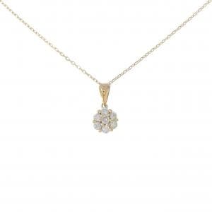 K18YG ダイヤモンド ネックレス 0.15CT