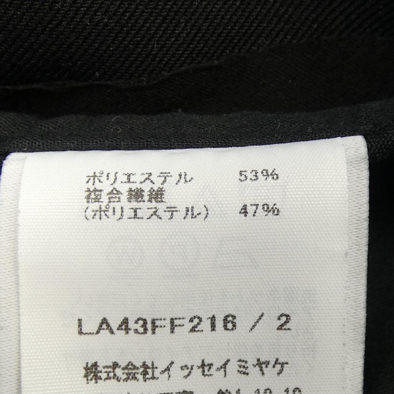 ISSEY MIYAKE LA43FF216 Pants