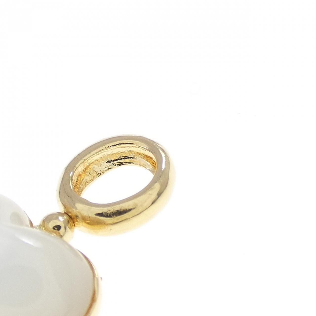 K18YG ハート マザーオブパール ペンダント