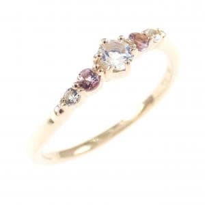 4゜C カラーストーン リング