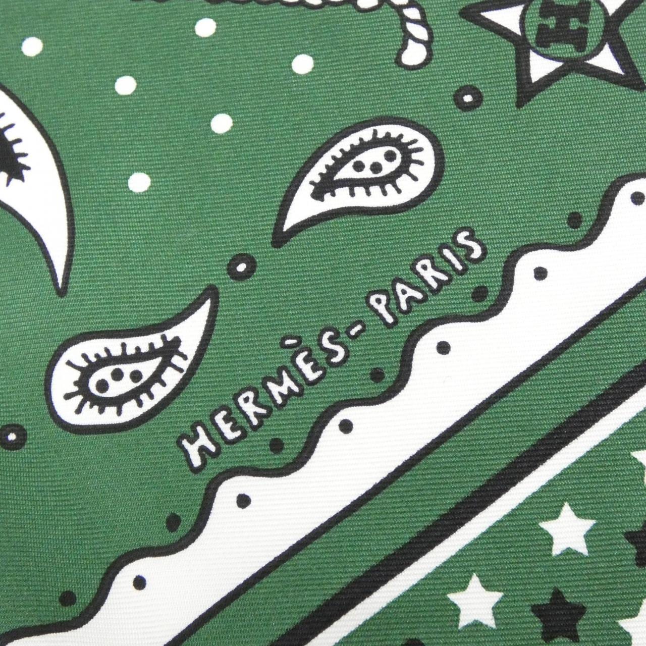 エルメス LE RODEO DES FRUITS バンダナ 044214S スカーフ