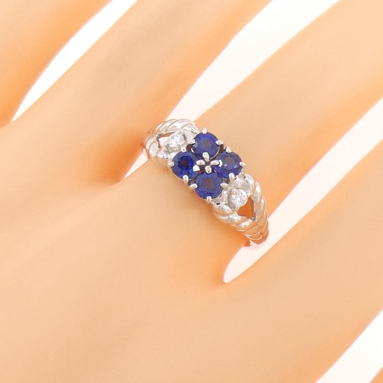 ミキモト サファイヤ リング 1.00CT