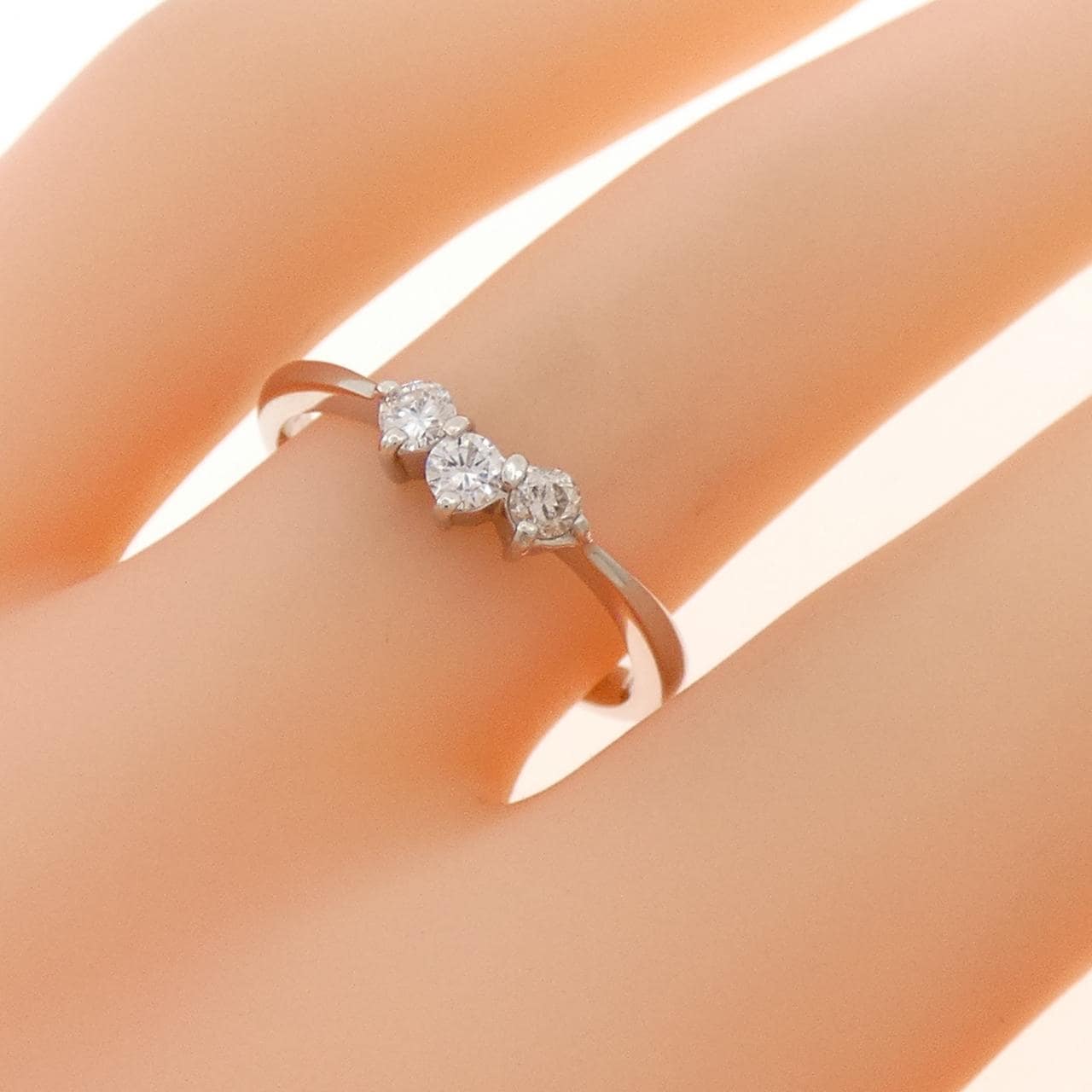 PT900 ダイヤモンド リング 0.19CT